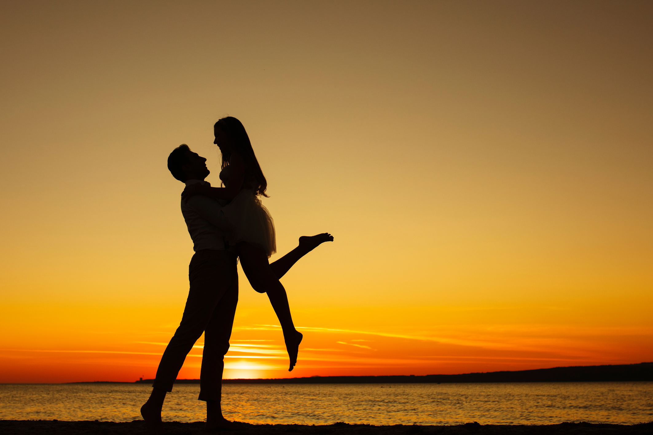 Lovely couple in love